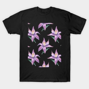 Watercolor Floral Pattern T-Shirt